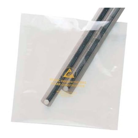 Desco Industries Desco Anti Static Bags, 10inW x 12inL, 3.5 Mil, Clear, 100/Pack 13874